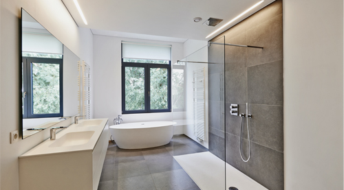 salle de bain rénovée à Lille